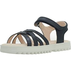 Geox J Coralie Gir Sandaal voor meisjes, Donkerblauw, 40 EU