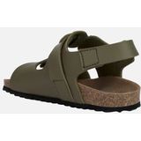 GEOX GHITA Sandalen - LEGERGROEN - Anatomische, Ademende Jongenssandaal
