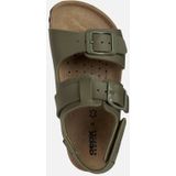 GEOX GHITA Sandalen - LEGERGROEN - Anatomische, Ademende Jongenssandaal