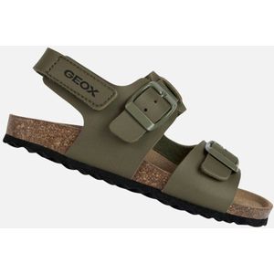 GEOX GHITA Sandalen - LEGERGROEN - Anatomische, Ademende Jongenssandaal