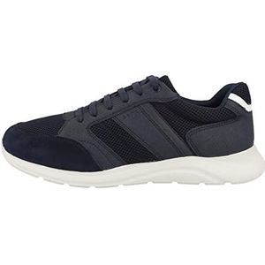 Geox U Damiano Sneakers voor heren, Donkerblauw, 40 EU