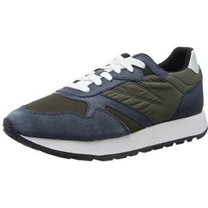 Geox Sneaker heren U Vicenda,Lt Olive Jeans,43 EU