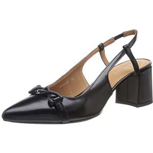 Geox D Bigliana pump voor meisjes, zwart, 35 EU