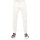 Replay heren anbass jeans, wit (001 wit), 27W x 30L