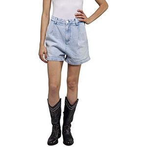 Replay Damesshorts, blauw (Light Blue 010), 28