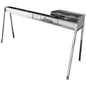 LISA - Cuocispiedini Milano Grill 80+40+ Toebehoren-set voor scheidingswand - Steel Line - 8050038470490