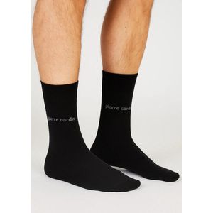 Pierre Cardin - Heren Sokken - Zwart - 3-paar - Katoen