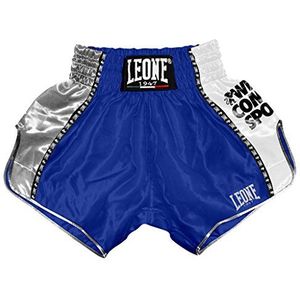 Leone1947 - Training Boksbroek - Blauw - Satijn