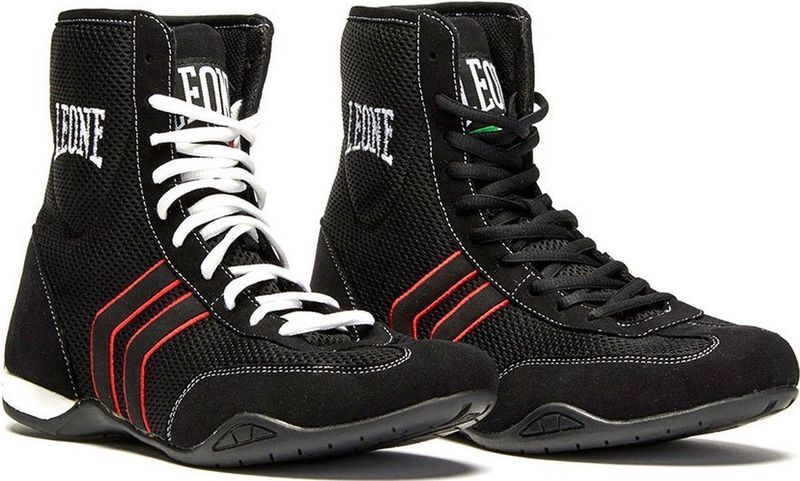 Leone1947 - Hermes - Boksschoenen - Licht - Ademend - PU-geperforeerd