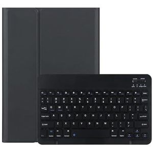 Tablet toetsenbordhoes Dy-E10 2 in 1 verwijderbare Bluetooth-toetsenbord + Beschermende lederen tablethoes met houder voor voor Lenovo Tab E10