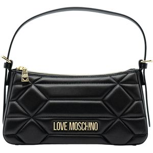 Love Moschino Dames Festivaltas/Handtas Kunstleer - Zwart