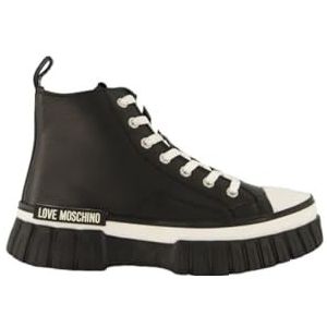 Love Moschino JA15505G1HIA000 Damessneakers, zwart, 35 EU, Nero, 35 EU