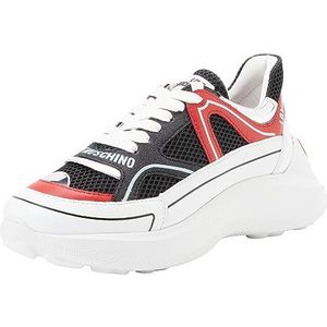 Love Moschino JA15016G1HIQ600A Damessneakers, zwart, 38 EU, Nero, 38 EU
