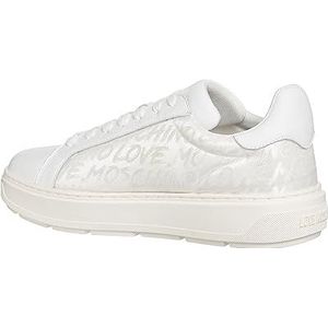 Love Moschino Sneakers voor dames wit, Wit, 39 EU