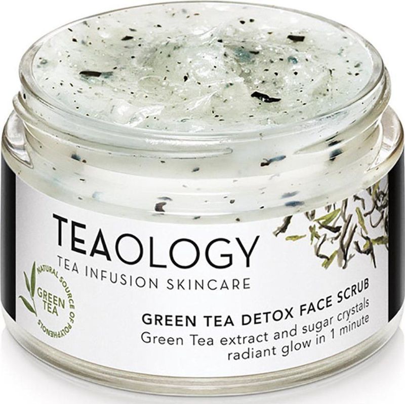 Teaology - Green Tea Detox - Gezichtscrub - Groen - Zachte Buttercream Textuur