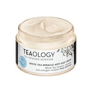 Teaology White Tea Miracle Anti-Age Cream Gezichtscrème 50 ml Wit