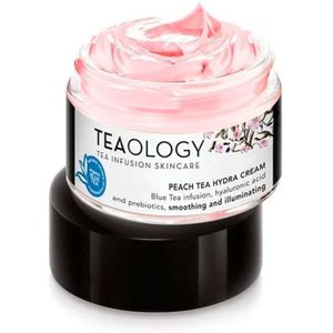 Teaology Peach Tea Hydra Cream I vochtinbrengende verzorging I dagverzorging en nachtverzorging I natuurlijke cosmetica I veganistisch, 50 ml