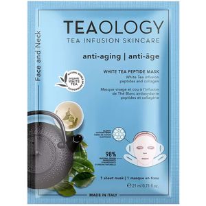 Teaology - White Tea Peptide Mask - Gezichtsverstevigend Masker - 21 ml