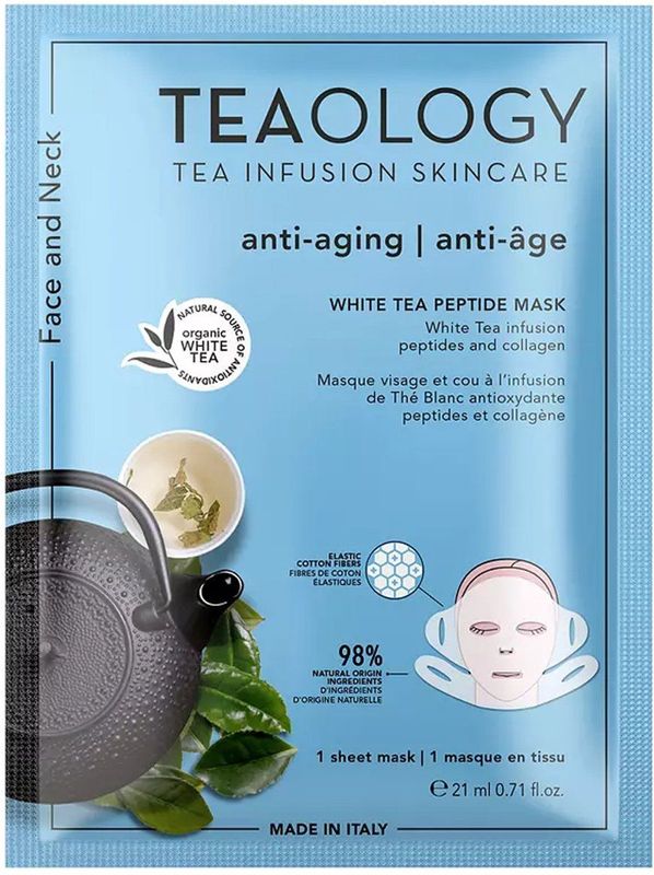 Teaology - White Tea Peptide Mask - Gezichtsverstevigend Masker - 21 ml