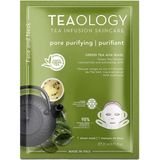 Teaology - Green Tea AHA + BHA Mask - Gezichts- en Halsmasker - Groene Thee-infusie - Exfoliërende Extracten