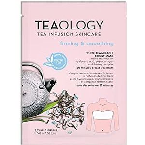 Teaology Tea Infusion Skincare White Tea Miracle Breast Mask X 4 Firm.& Smooting, 60 ml