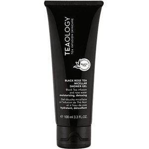 Teaology - Black Rose Tea Micellaire Douchegel - 100 ml - Hydraterend en Ontgiftend