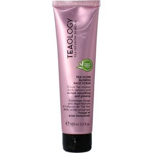 Teaology - Tea Glow Blemish Face Scrub - Gezichtscrub - Groene Thee Infusie - AHA - Salicylzuur