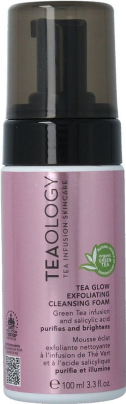 Teaology Tea Glow Exfoliating Cleansing Foam - 100 ml - gezichtsreiniging