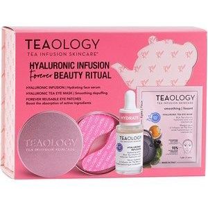 Teaology Verzorging Gezichtsverzorging Cadeauset Hyaluronic Infusion Face Serum 15 ml + Hyaluronic Tea Eye Mask + Forever Reusable Eye Patches