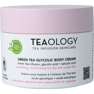 Teaology - Green Tea Glycolic Body Cream - Body Cream - Groene Thee - AHA + BHA