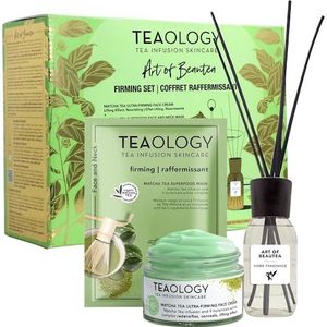 Teaology - Matcha Tea Firming Set - Gift Set - 3 st - Aroma Diffuser met Navulling