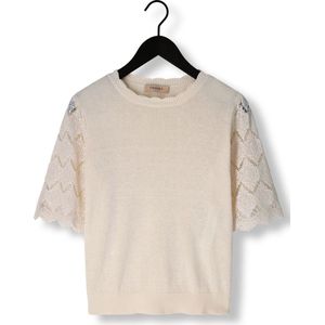 Twinset Milano 251tp3341 Tops & T-shirts Dames - Shirt - Beige - Maat XS