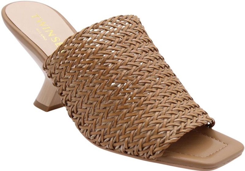 Twinset - Muiltje - Bruin - Suède