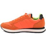 Sun68 Tom Solid Nylon Men Lage sneakers - Heren - Oranje - Maat 42