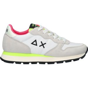 Sun 68 Ally Solid Nylon dames sneaker - Wit