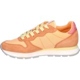 Sun68 Ally Solid Nylon Lage sneakers - Dames - Oranje - Maat 37