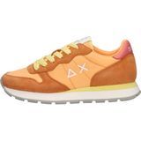 Sun68 Ally Solid Nylon Sneakers - Oranje - Textiel - Casual Design
