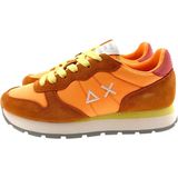 Sun68 Ally Solid Nylon Sneakers - Oranje - Textiel - Casual Design