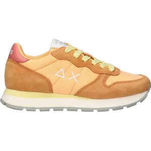 Sun68 Ally Solid Nylon Sneakers - Oranje - Textiel - Casual Design