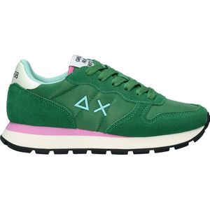 Sun68 Ally Solid Nylon Lage sneakers - Dames - Groen