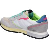 Sun68 Ally Color Explosion Lage sneakers - Dames - Wit - Maat 38