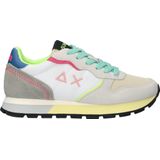 Sun68 Ally Color Explosion Lage sneakers - Dames - Wit - Maat 38