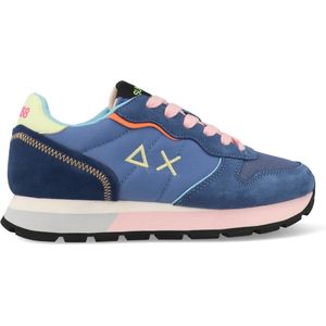 Sun68 Ally Color Explosion Lage sneakers - Dames - Blauw - Maat 39