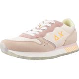 Sun68 - Ally Candy Cane - Sneakers - Porselein - Rood/Wit - Hoogwaardige Materialen