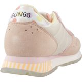 Sun68 - Ally Candy Cane - Sneakers - Porselein - Rood/Wit - Hoogwaardige Materialen