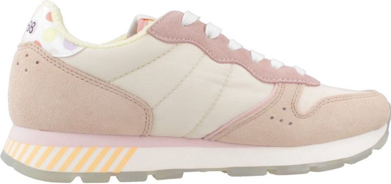 Sun68 - Ally Candy Cane - Sneakers - Porselein - Rood/Wit - Hoogwaardige Materialen