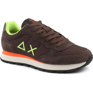 Sun68 - Sneaker Tom Fluo - Bruin - Heren - Sneakers