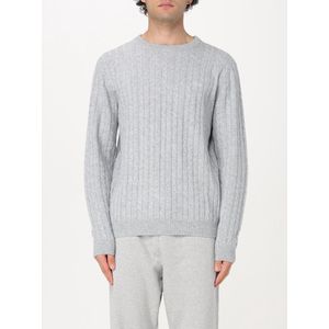 Sun68, Heren, Truien, Grijs, Maat: L Wol,