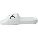 Sun68 - Heren Slippers - Wit - Rubber - Heren Logo