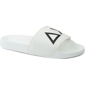 Sun68 - Heren Slippers - Wit - Rubber - Heren Logo